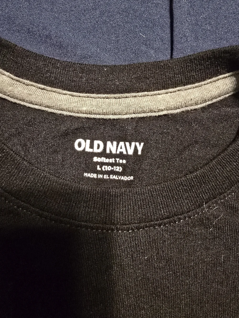 Old Navy Men's Short Sleeve Crew T-Shirt in Black